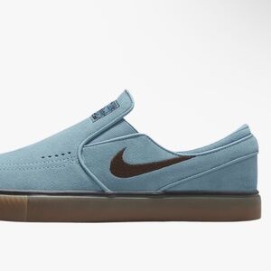Nike SB Stefan Janoski Slip-On Suede Low Top Skate Shoes Size 8